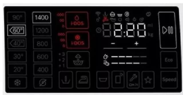 12019919 Displej pro pračku BSH Bosch Siemens