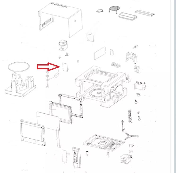 482000012211 Elektronika pro mikrovlnné trouby Whirlpool Indesit
