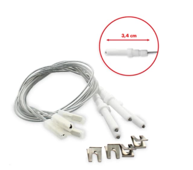 C00053244 Sada 4 zapalovacích svíček pro Whirlpool Indesit