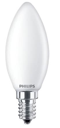 LED žárovka Philips MASTER Value LEDCandle Dimmable E14 3,4-40W 2700K 230V B35 FR matná P355453