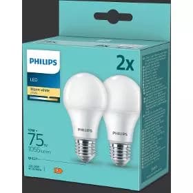 Philips LED 75W A60 E27 2700K 2ks