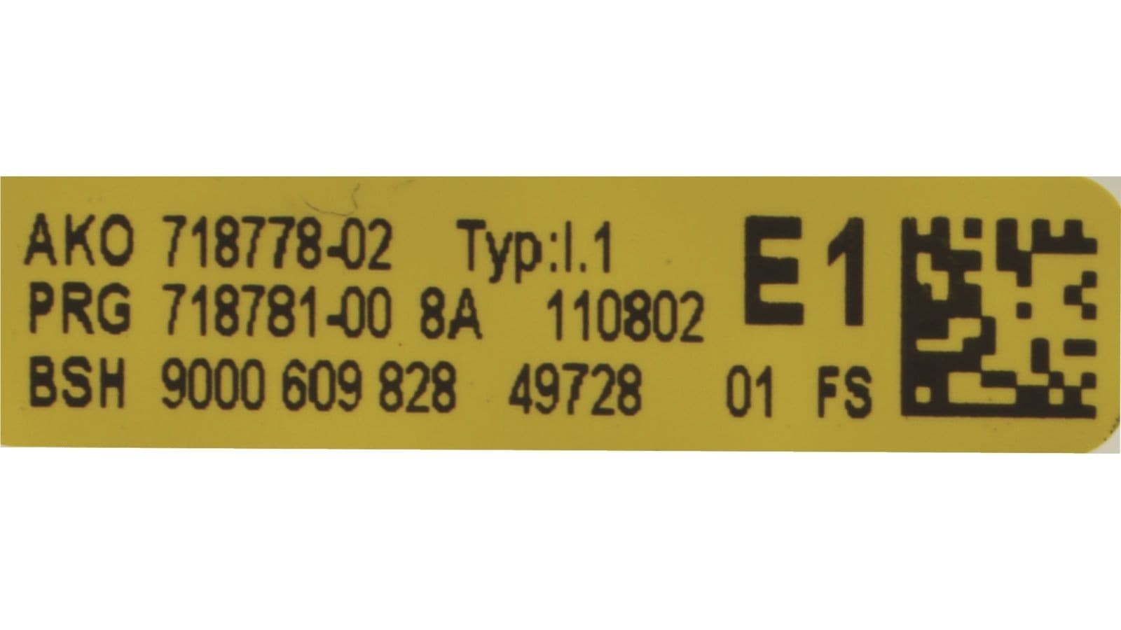 Řídící modul pro myčky Bosch Siemens (00642803)