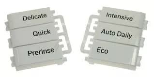 Sada tlačítek Bosch Siemens 00612461 pro myčky nádobí