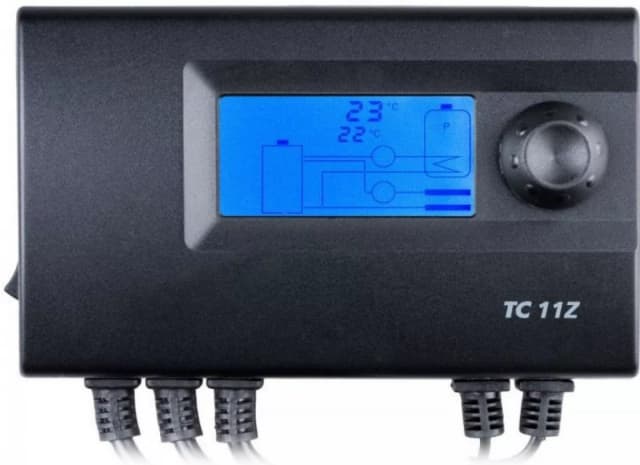 TC11Z elektronický termostat pro oběhové čerpadlo (2x čidlo)