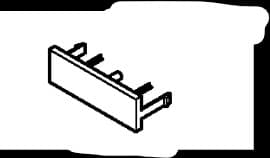 00175967 Ovládací tlačítko - Bosch Siemens