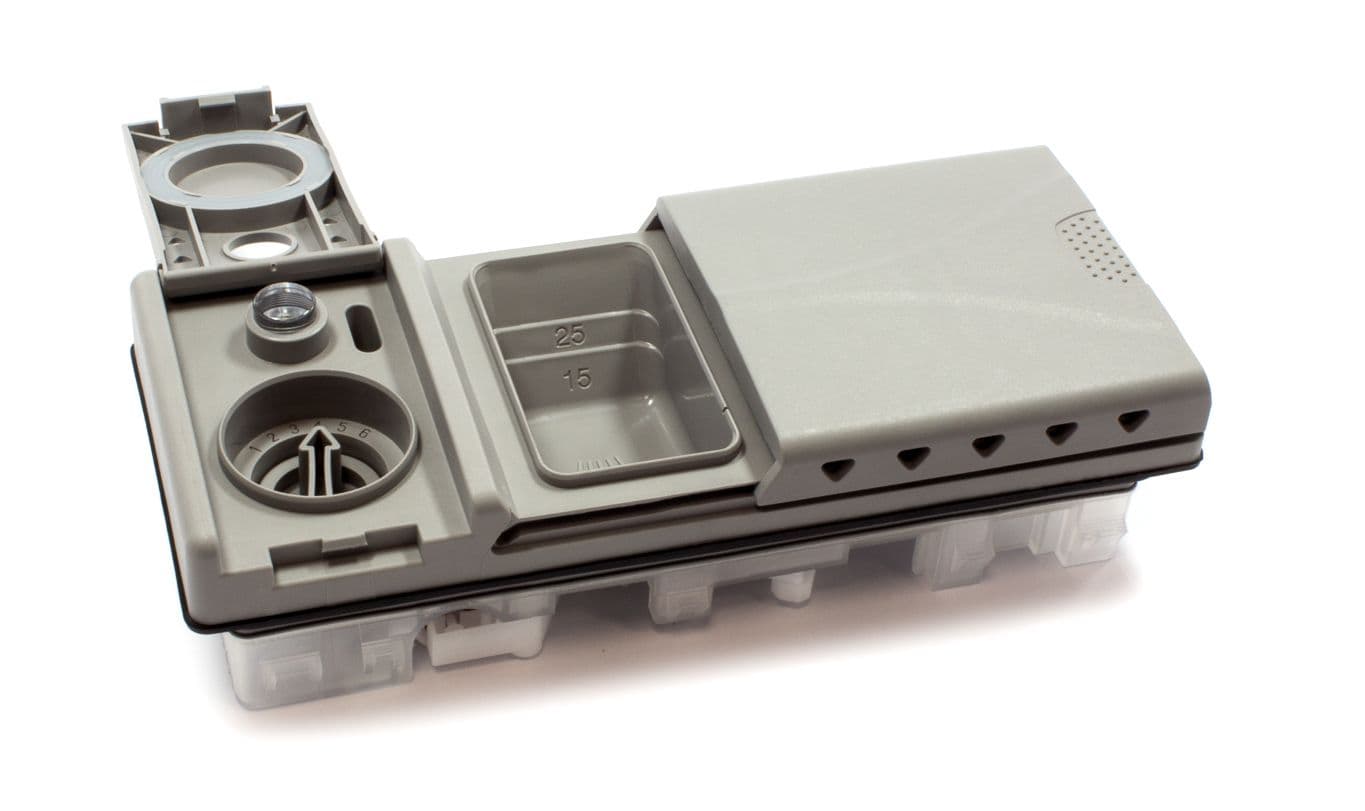 00265837 Násypka dávkovače pro myčky Bosch a Siemens