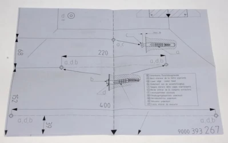 00561318 Instalační manuál pro odsavače par Bosch Siemens