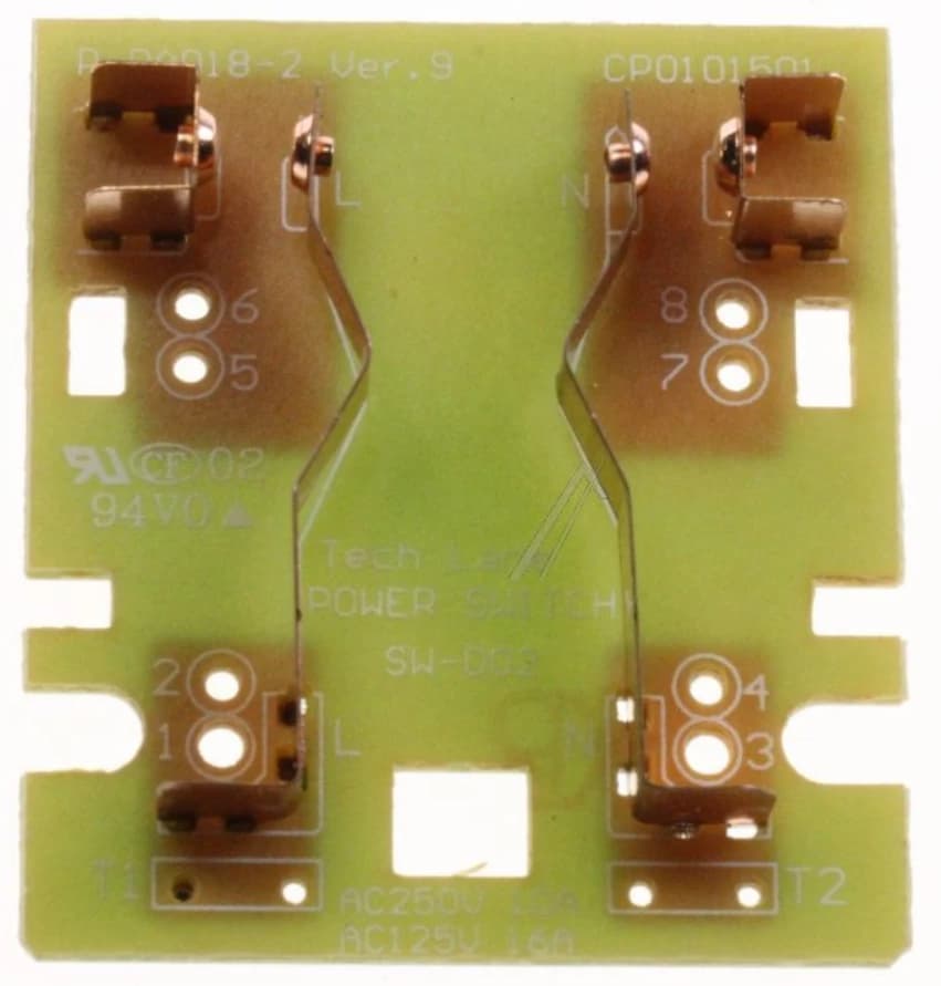 00601908 Spínač pro toastovače Bosch Siemens