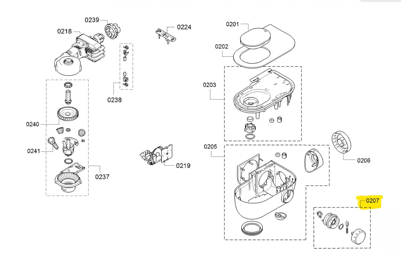 00636886 Otočný knoflík pro Bosch Siemens