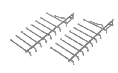 00657863 Sklopné trny do myčky Bosch/Siemens sada 2 ks