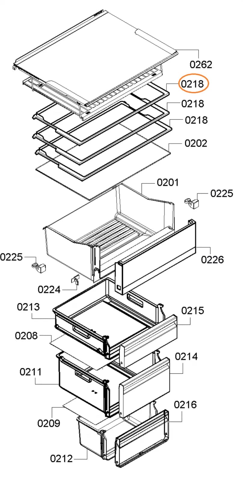 00705911 Skleněná police pro lednice Bosch Siemens