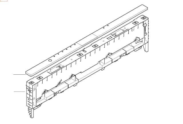 00706763 Rám panelu nerez - Bosch Siemens