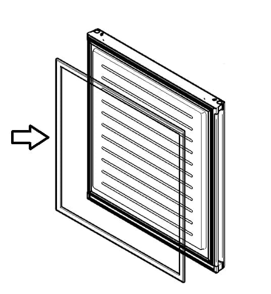 00716458 Těsnění dveří Bosch Siemens