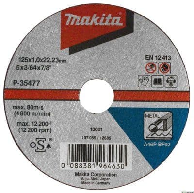 0088381150606 Kotouč řezný na ocel 180x2,5x22,23 mm Makita
