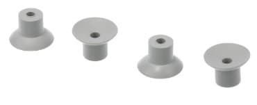 10000212 Gumová nožka sada 4 ks - Náhradní díl pro kuchyňské kráječe Bosch Siemens