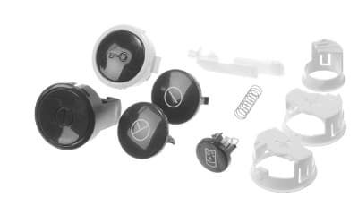 10000277 Sada ovládacích tlačítek pro kráječ Bosch Siemens