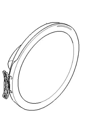 11035581 Dveře k pračce Bosch Siemens