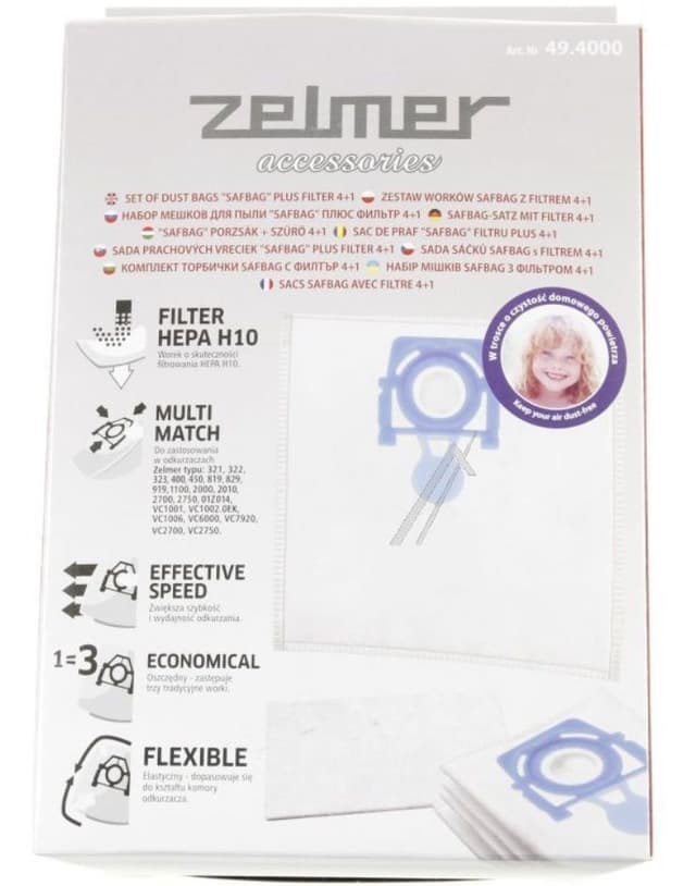 12003414 Sáčky pro vysavače Bosch Siemens