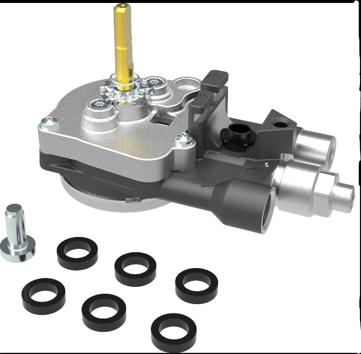 12012577 Dvojitý hořákový kohout pro varné desky Bosch Siemens