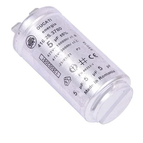 1250020516 Rozběhový kondenzátor 5uF pro sušičky Electrolux