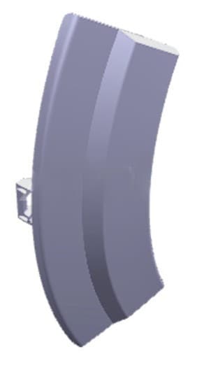 1366670006 Madlo dveří pračky AEG Electrolux Zanussi