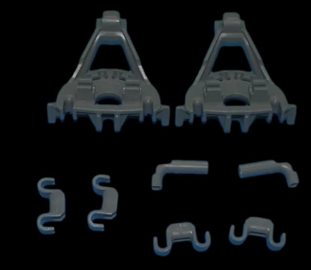 137928 Držáky sklopných trnů horního koše pro myčky Gorenje Mora