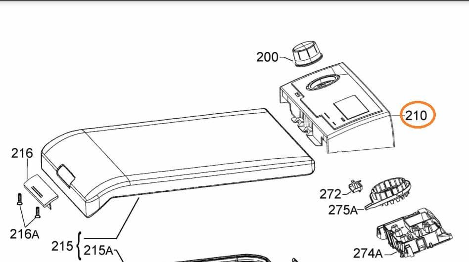 140031663028 Panel pro pračky AEG Electrolux Zanussi