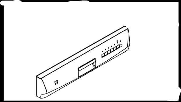 1560571802 Ovládací panel pro myčky AEG Electrolux Zanussi