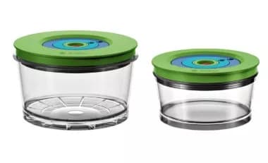 17002895 MMZV0SB2 sada 2 ks boxů na potraviny pro mixéry Bosch a Siemens