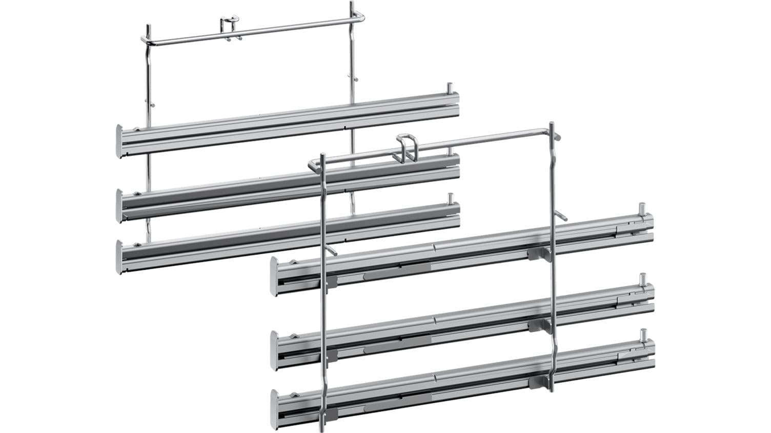 17003896 Plně výsuvné kolejničky pro trouby Bosch Siemens