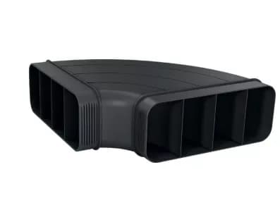 17005348 Ploché potrubí 90° pro varné desky Bosch a Siemens