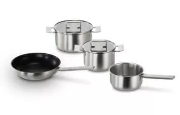 17005719 Sada hrnců 4 ks pro varné desky Bosch a Siemens