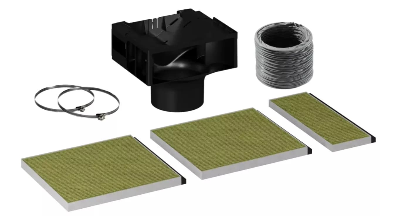 17008033 CleanAir Plus cirkulační sada pro odsavače Bosch a Siemens