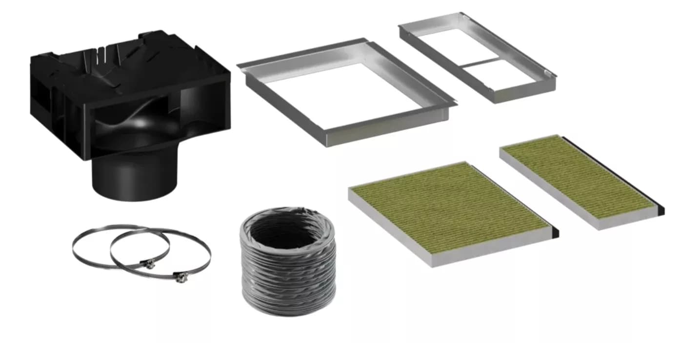 17008356 CleanAir Plus cirkulační sada pro odsavače Bosch a Siemens