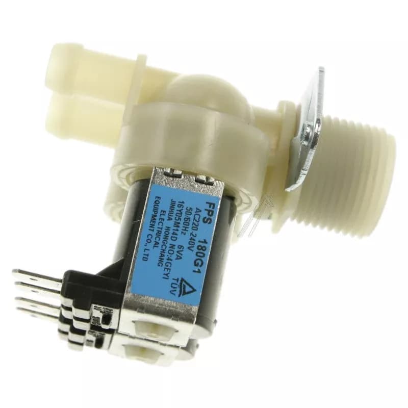 17438100000413 Dvoucestný napouštěcí ventil pro pračky Midea a Whirlpool, Indesit