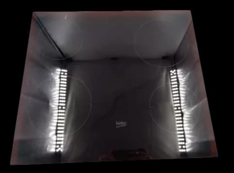 190263512 Sklo do varné desky Beko Blomberg