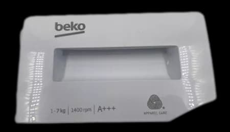 2420709091 čelo násypky pro pračky Beko Blomberg