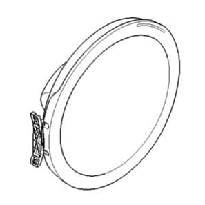 2493501300 Dveře pračky Beko Blomberg