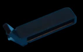 293293 Držák skla levý pro odsavače par Gorenje/Mora