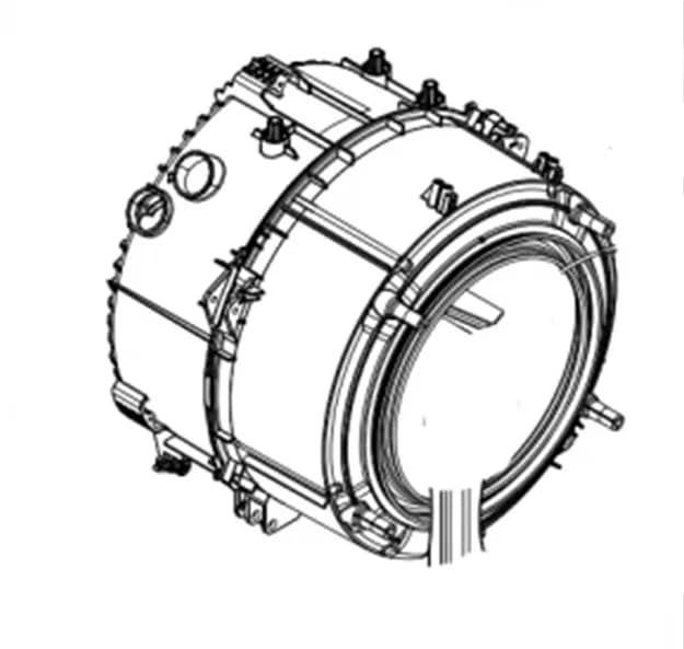 3484171115 Buben pro pračky AEG Electrolux Zanussi