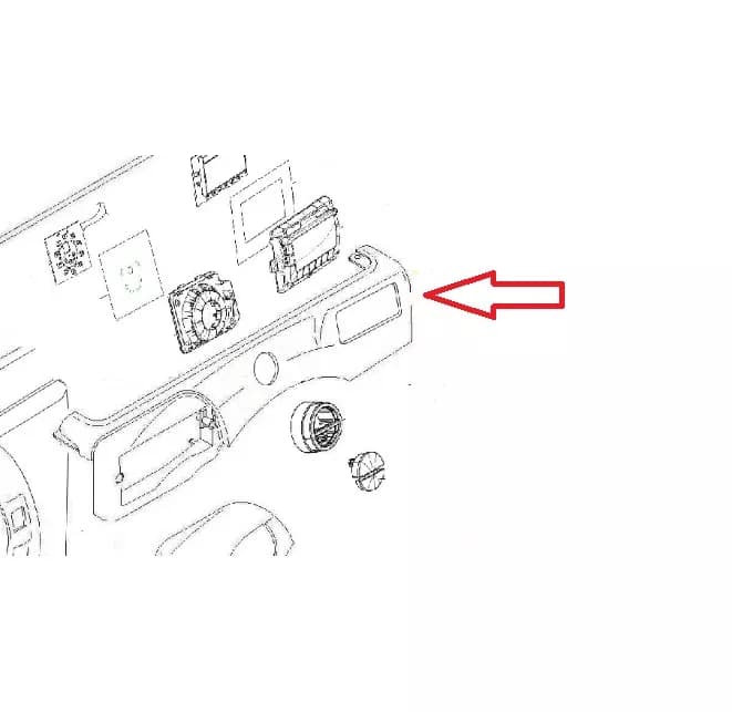 Ovládací panel pračky Candy Hoover 41038914