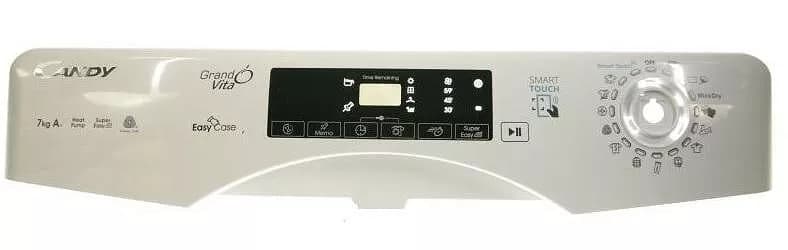 41045370 Přední ovládací panel pro pračky Candy a Hoover