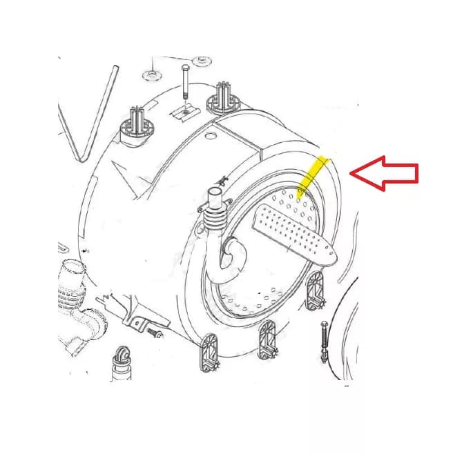 41054162 Kompletní vana s bubnem Candy Hoover