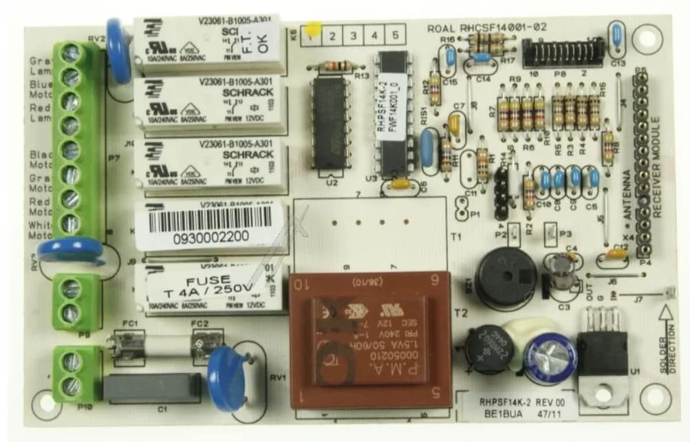 480122100042 Řídicí modul pro odsavače par Whirlpool Indesit