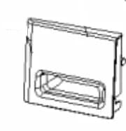 481010777096 Čelo zásobníku kondenzátu Whirlpool Indesit