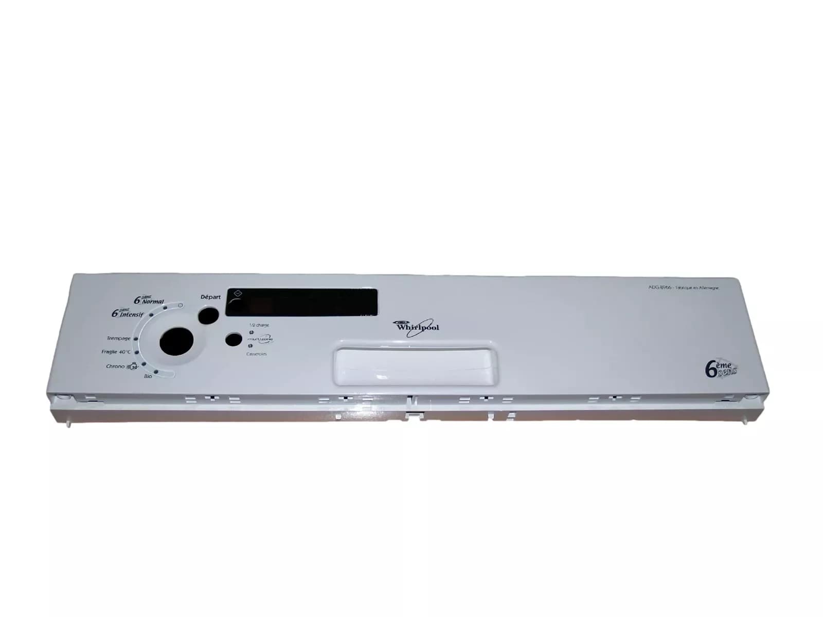 481245371538 Ovládací panel pro myčky Whirlpool, Indesit - bílý