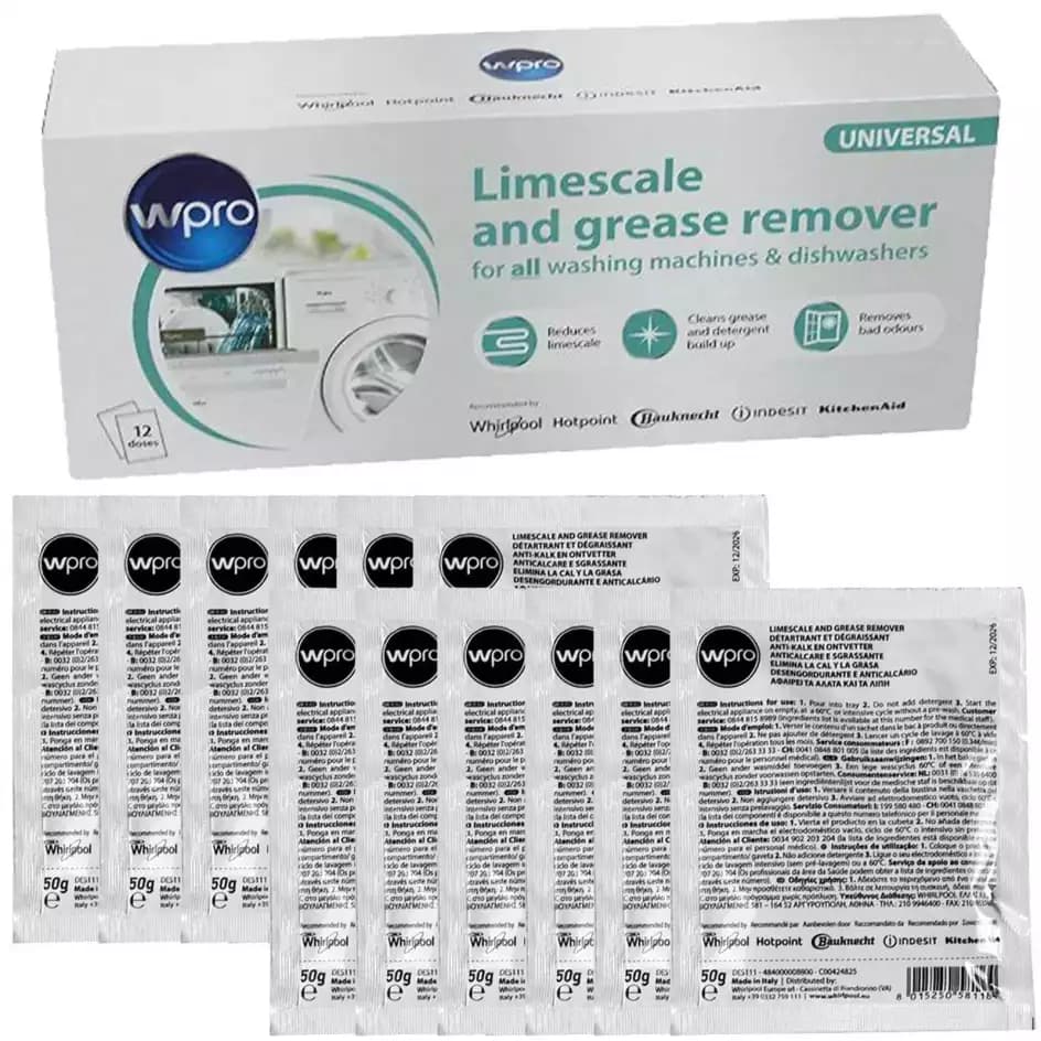 484000008813 Odvápňovač a odmašťovač pro pračky a myčky Whirlpool Indesit