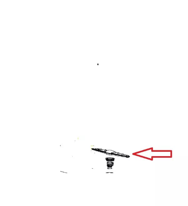 49006856 Spodní ostřikovací rameno pro myčku Candy Hoover