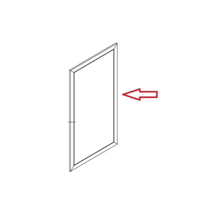 49079981 Těsnění dveří pro mrazničku Candy, Hoover, Haier