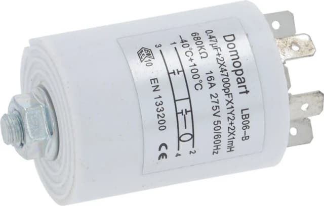 5117336 Odrušovací kondenzátor pro pračky Indesit Whirlpool Electrolux